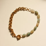 Composition BEATRICE + Agate Tube Bleu