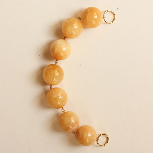 Perles N°6 - Jade Jaune