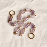 Perles MINI N°16 - Améthyste Naturelle