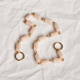 Perles MINI N°15 - Cristal Nude Tube