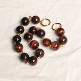 Perles MINI N°9 - Oeil de Taureau