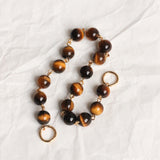 Perles MINI N°11 - Oeil de Tigre Or