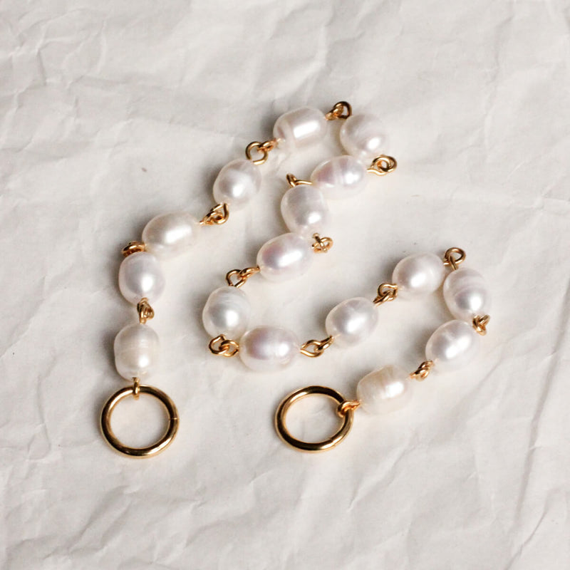 Perles MINI N°1 - Perles d'eau douce olive