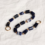 Perles MINI N°14 - Sodalite Tube