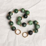 Perles MINI N°10 - Rubis Zoisïte