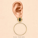 Boucles d'oreilles TAMARA Créoles