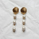 Boucles pendantes ARISTA - Perles Eau douce