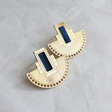 Boucles d'oreilles ARMELLE Noir