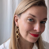 Boucles d'oreilles MADDIE pendantes