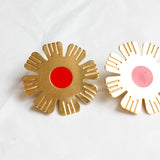Boucles d'oreilles Maxi MAGNOLIA Tangerine