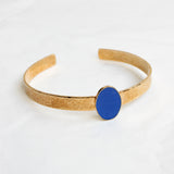 Bracelet jonc MINA martelé