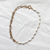 Collier Mix Chaine et Perles