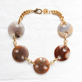 Collier Perles Agate Maxi