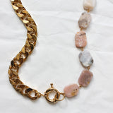 Composition GISELE + Perles Opale Rose