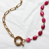 Composition Exclusive Mini + Perles Agate Rose
