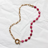 Composition Exclusive Mini + Perles Agate Rose
