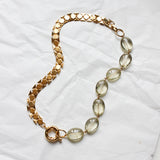 Composition NINON + Perles Quartz Citron