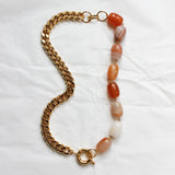 Composition SUZANNE + Perles Agate Corail