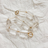 Cristal de Roche Tube Facettes - Edition Confidentielle