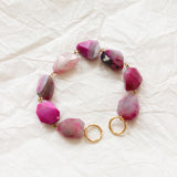 Agate Caillou Rose - Edition Confidentielle