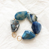 Agate Caillou Bleu XL - Edition Confidentielle