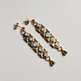 Boucles NINE Bleu Ciel - N°47
