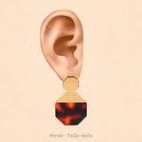 Boucles d'oreilles TRESOR