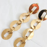 Boucles d'oreilles pendantes MONICA - PAIRE N°1