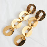 Boucles d'oreilles pendantes MONICA - PAIRE N°2