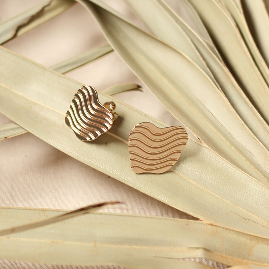 Boucles d'oreilles puces CONNIE