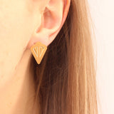 Boucles d'oreilles puces LYNE