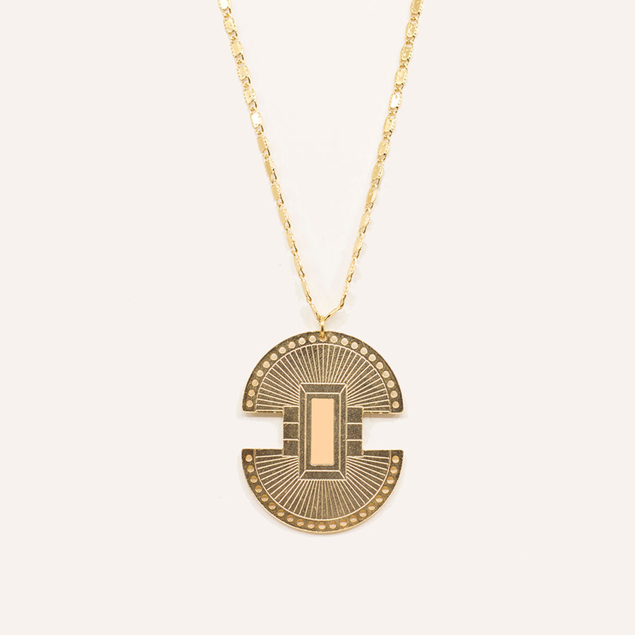 Collier médaille ARMELLE
